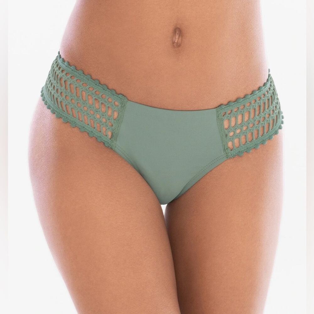 Robin Piccone Sophia Side Tab Bikini Swim Bottom Nwot
